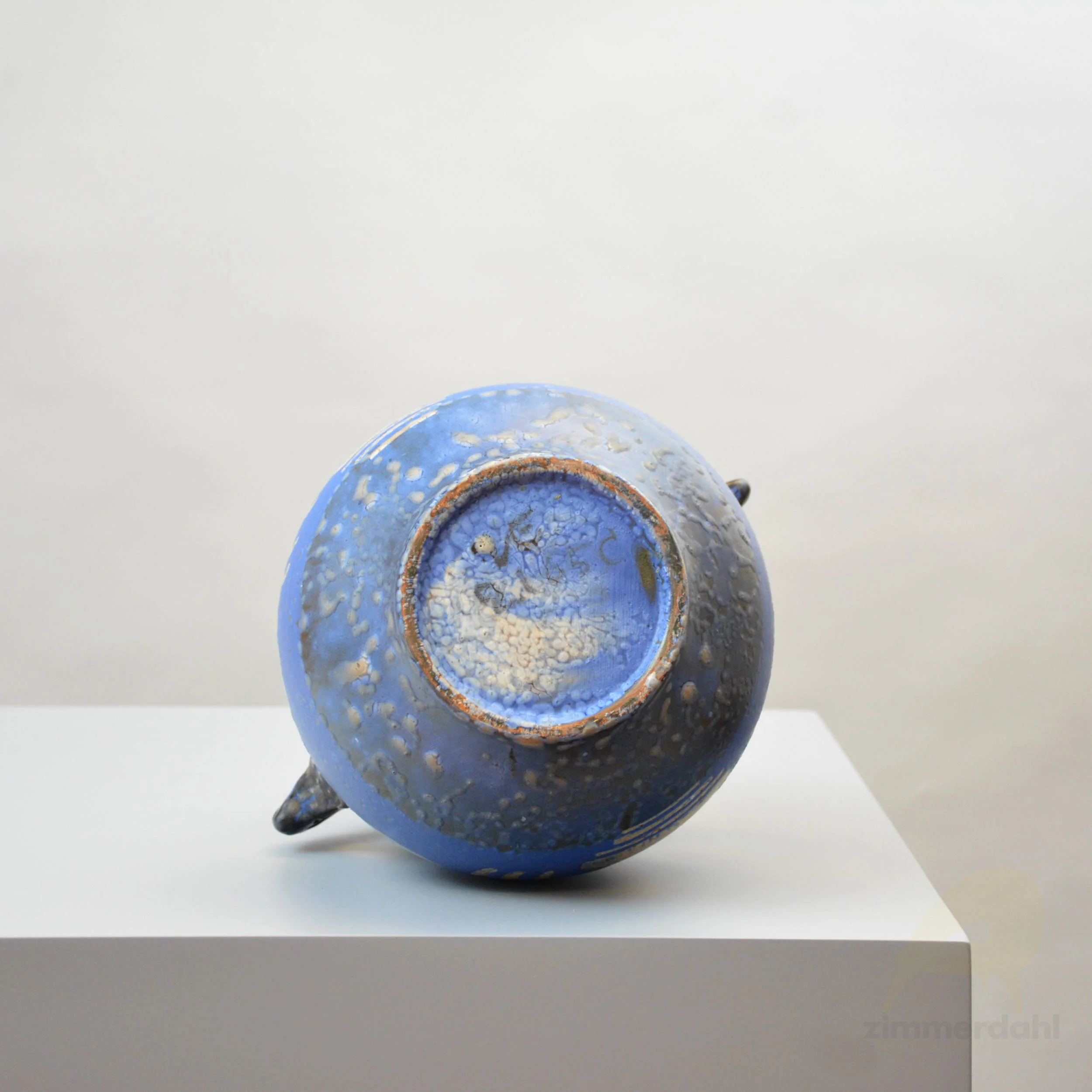 Large 1930s Earthenware Vase for Upsala Ekeby, Sweden